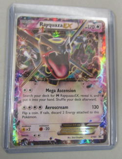 Rayquaza EX XY69 Black Star Promo Holo Pokemon Card - Image 1