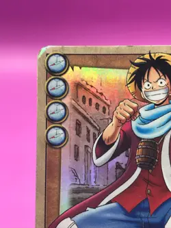LUFFY One Piece Card Dass Bandai Japan Japanese Very Rare No.C01 F/S - Image 3