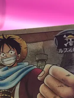 LUFFY One Piece Card Dass Bandai Japan Japanese Very Rare No.C01 F/S - Image 5
