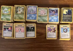 Pokemon Vintage Card Lot 500+ Cards - Image 1