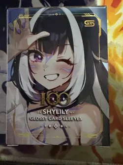 Gamersupps VCard VTuber Elemental Card Sleeves Shylily - Image 1