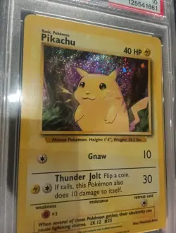 Pokemon EN Classic Collection Pikachu Holo Card PSA 10 Gem Mint - Image 2