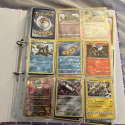 Pokemon Card Binder full of cards from different sets - ancient mew- fast Del - Image 1