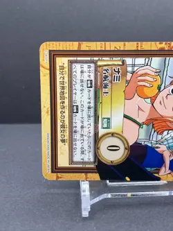 Nami ONE PIECE Carddass Hyper Battle Promo Card TCG Japanese 2000 C-JF01.1 [AM1] - Image 2