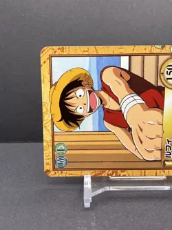 Luffy ONE PIECE Carddass Hyper Battle Promo Card TCG Japanese 2001 C-JF02.1 [AM1 - Image 2