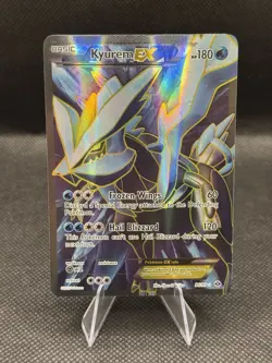 Pokemon Card Kyurem EX Full Art Ultra Rare (96/99) BW Next Destinies lp - Image 1