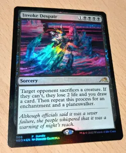 MTG Magic: +FOIL+ Anrufung der Verzweiflung / Invoke Despair, English Mint - Image 1