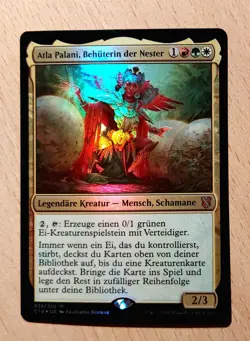 Mtg Magic: # FOIL # Atla Palani, Behuterin der Nester, Nest Tender, DEUTSCH - Image 1