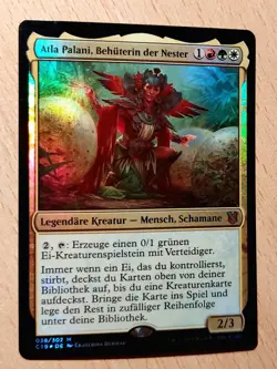 Mtg Magic: # FOIL # Atla Palani, Behuterin der Nester, Nest Tender, DEUTSCH - Image 2