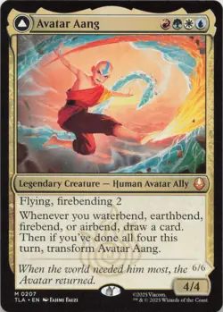 Avatar Aang M Avatar: The Last Airbender 207 NM MTG - Image 1