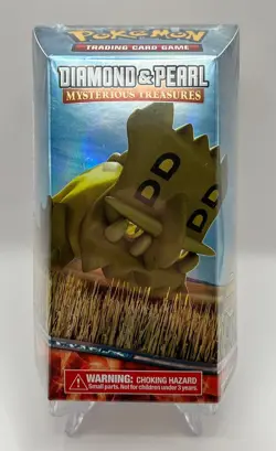 (402779) Pokemon Diamond & Pearl Mysterious Treasures - Factory Sealed Deck 820650104220 - Image 1