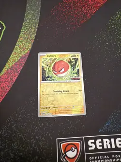 Pokemon TCG Voltorb Professor Program Rev HOLO 151 Completion Chase 100/165 - Image 1