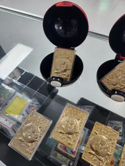 23kt gold plated pokemon Charizard, Pikachu, Mewtwo, Poliwhirl, And Jigglypuff - Image 5