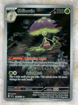 2024 Pokemon Scarlet & Violet SSP EN-Surging Sparks #194 Shiinotic IR - Image 1