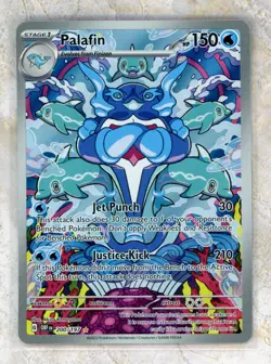 2023 Pokemon Scarlet & Violet SV OBF EN- Obsidian Flames #200 Palafin IR - Image 1