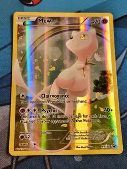 Mew XY110 Holo Promo | Pokemon XY Series | Clean Front & Centering |MP - Image 1