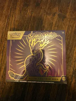 Pokemon TCG: Scarlet and Violet Elite Trainer Box Koraidon ETB New Sealed - Image 1