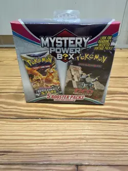 Pokemon Mystery Power Box Chase Pack Seeded 1:10 (5 Booster Packs) NEW SEALED - Image 1