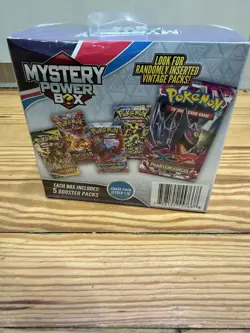 Pokemon Mystery Power Box Chase Pack Seeded 1:10 (5 Booster Packs) NEW SEALED - Image 3