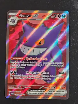 Pokemon TCG Deutsch Gengar ex TEF 193 | Near Mint - Image 1