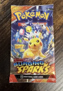 🔥 Pokemon TCG Surging Sparks Booster Pack Factory Sealed (Random Art) 🔥 - Image 1