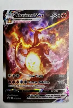 Pokemon TCG Charizard VMAX Promo SWSH261 Charizard UPC, Near Mint/Mint Condition - Image 1