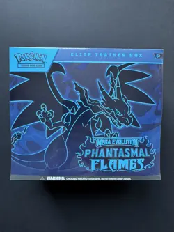 Pokemon TCG - Mega Evolutions - Phantasmal Flames - Elite Trainer Box ETB - New - Image 1