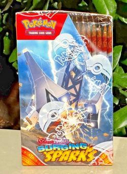 Pokemon Surging Sparks Half Booster Box - sealed - 18 sealed booster packs - Image 4