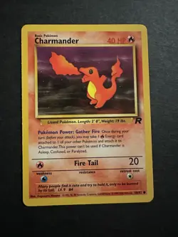 Pokemon Team Rocket Charmander 50/82 - Image 1