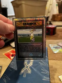 Pokemon Breeder Trainer 102/110 Reverse Holo Legendary Collection - Image 1