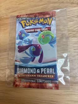 Pokemon Diamond & Pearl Mysterious Treasures Booster Pack Art Set - Sealed - Image 2