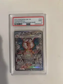 Charizard ex 223/197 PSA 9 Pokemon Obsidian Flames Special Illustration Rare - Image 1