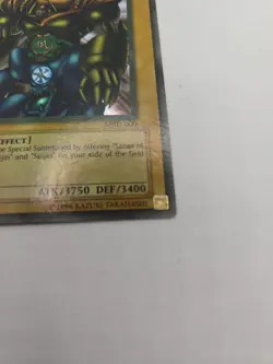 Yu-Gi-Oh! TCG Gate Guardian Metal Raiders MRD-E000 1st Edition Secret Rare - Image 3