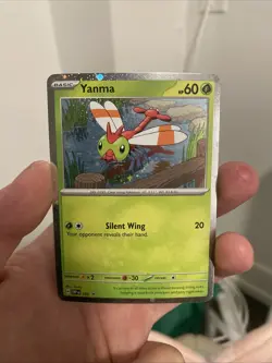 Yanma SVP 185 Black Star Promo Cosmos Holo Pokemon Card - Image 1