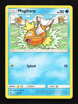 Magikarp 15/68 LP Hidden Fates English Pokemon Card TCG - Image 1