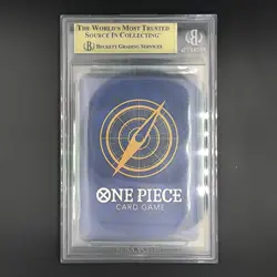 One Piece Card Game Monkey D Luffy P-001 Championship Promo BGS 9.5 Japanese - Image 2