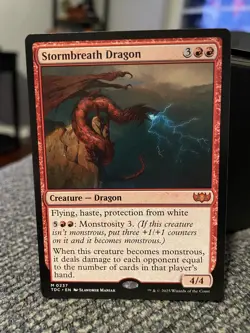 Stormbreath Dragon NM/M Tarkir Dragonstorm Commander MTG Magic Card - Image 1