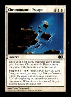 MTG Chronomantic Escape LP Light Play Future Sight [2307] - Image 1