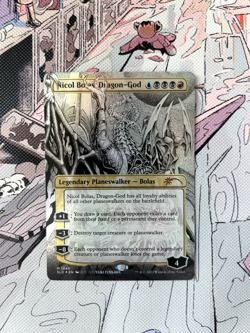 (Secret Lair) (Foil) (Borderless) Nicol Bolas Dragon God | NM | SLD #1246 | MTG - Image 3