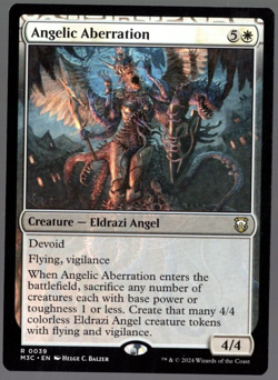Angelic Aberration 0039 Non Foil Rare Modern Horizons 3 MTG Near Mint - Image 1