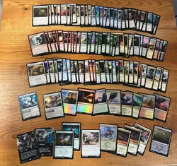 100 Magic: The Gathering Cards - Tarkir: Dragonstorm Bulk Lot (NM) - Image 1