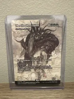 MTG Final Fantasy the Cloudsea Djinn Nyxbloom Ancient #16 NM - Image 1