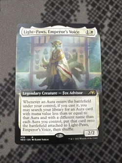 Light-Paws, Emperor's Voice (Extended Art) Kamigawa: Neon Dynasty Regular - Image 1