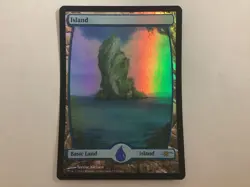 MTG Judge Promo Pack 2014 Full Art Land Set Foil NM/LP (3155) Graded Power - Image 4