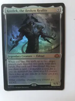 Kozilek, the Broken Reality Foil MTG Modern Horizon 3 NM #10 - Image 1