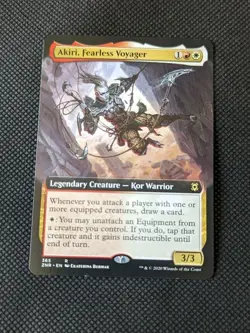 Akiri, Fearless Voyager (Extended) [Zendikar Rising Extended Art] Magic MTG - Image 1