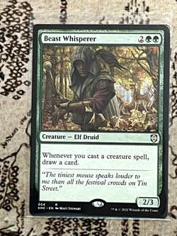 Beast Whisperer - Commander: Kaldheim - 54 - #Near Mint Magic the Gathering - Image 1