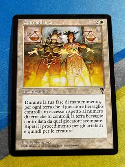Magic the Gathering MTG Visions EQUIPOISE Italian - Image 1