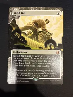 1x MTG Land Tax WOT #9 NM - Image 1