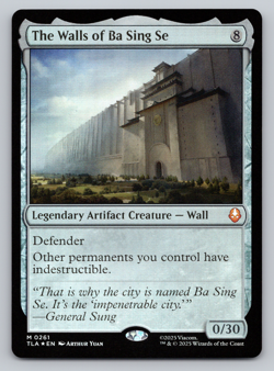 The Walls of Ba Sing Se FOIL - Avatar Last Airbender - MTG - Image 1